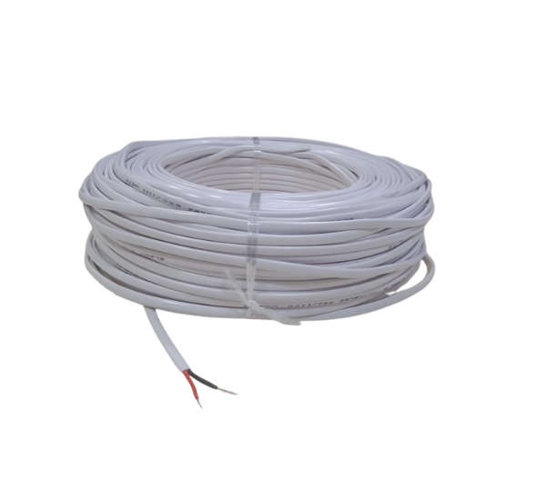 Elson 2 Core Copper Flat Wire – 91 Meter | Size 0.75mm to 2.5mm | High Conductivity Electrical Cable