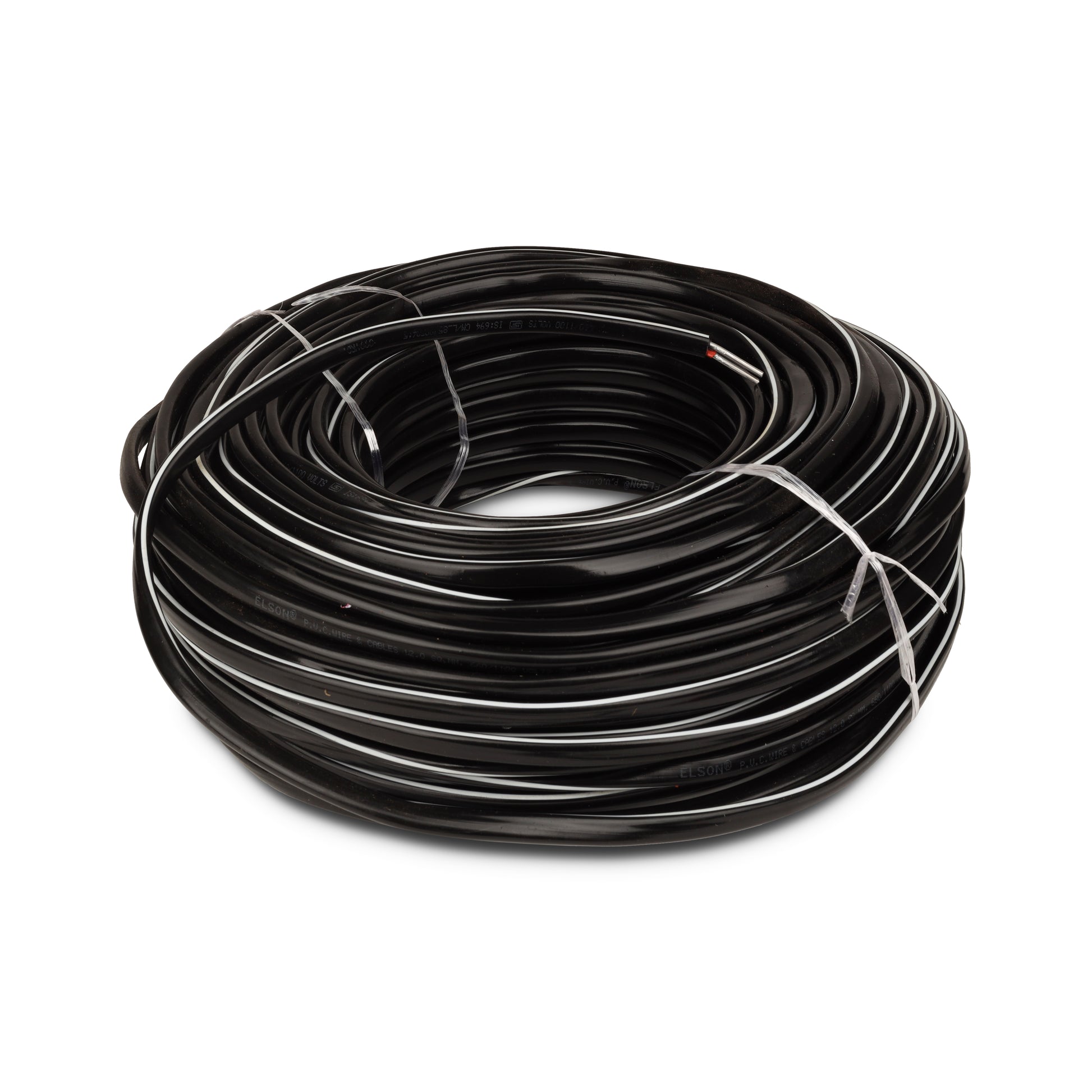 ELSON Aluminium Two Core Wire / Service Cable – 91 Meter | Heavy Duty 4mm to 16mm Electric Wire for Domestic & Industrial Use