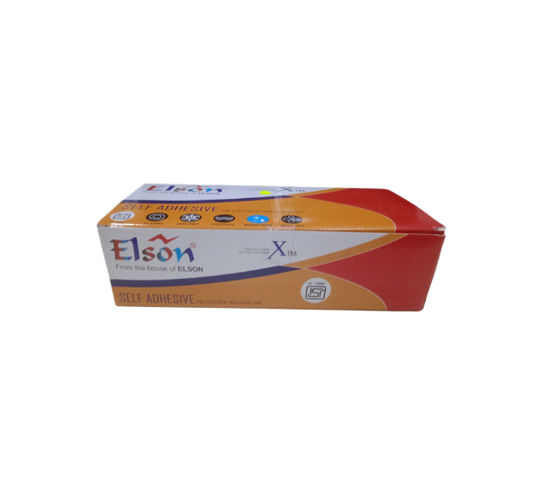 Reliable and durable, Elson PVC Tape is ideal for electrical insulation, wire bundling, and general-purpose sealing. Perfect for home, industrial, or automotive use