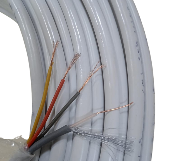 91M CCTV Cable Wire – High-Quality CCA Coaxial TV Cable for Surveillance Systems | Durable & Long-Range