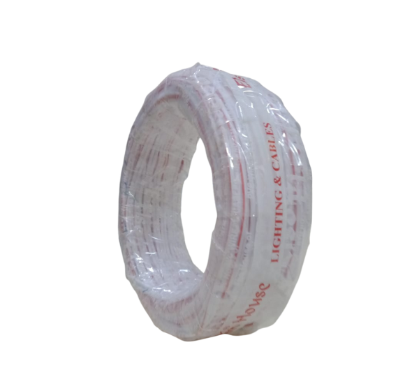 Kripa 2 Core Parallel Copper Wire – 14x76, 25 Meter | Pure Copper Electrical Cable