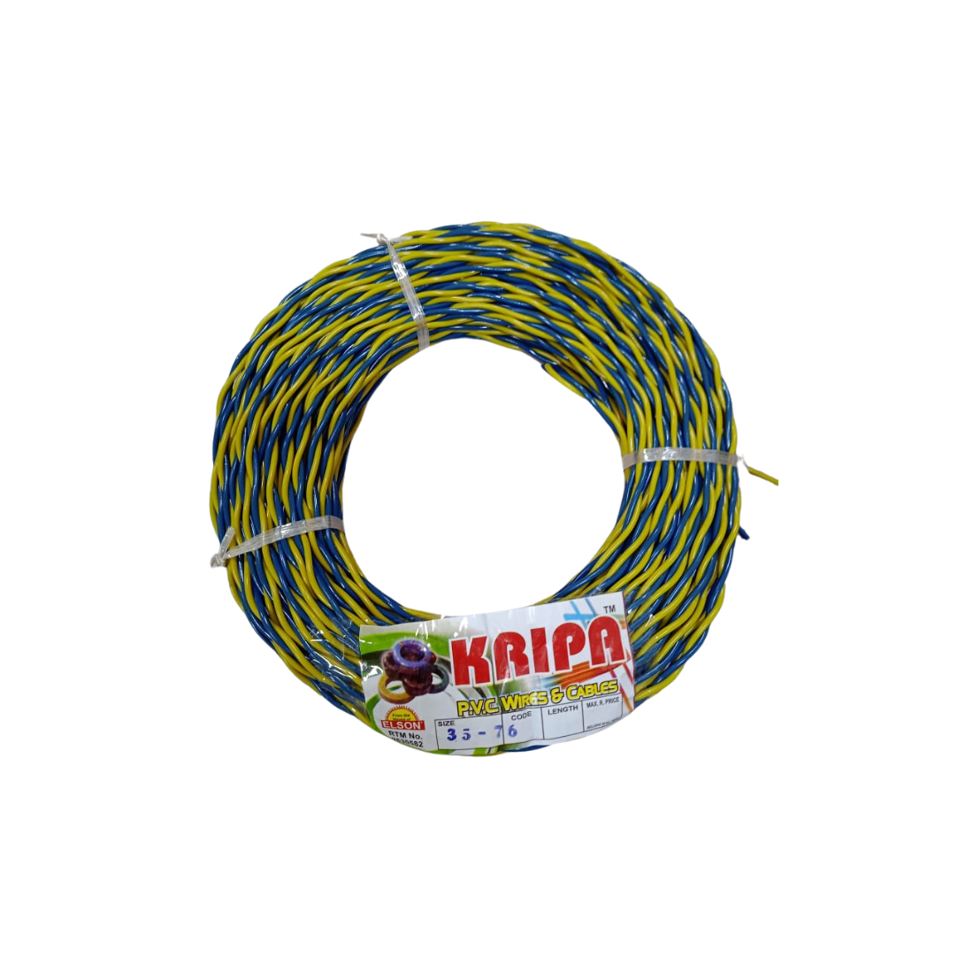 Kripa Aluminium Wire 41 Meter – 76 Gauge | Models 35x76, 40x76, 50x76 | Lightweight Flexible Wire for Electrical & Industrial Use