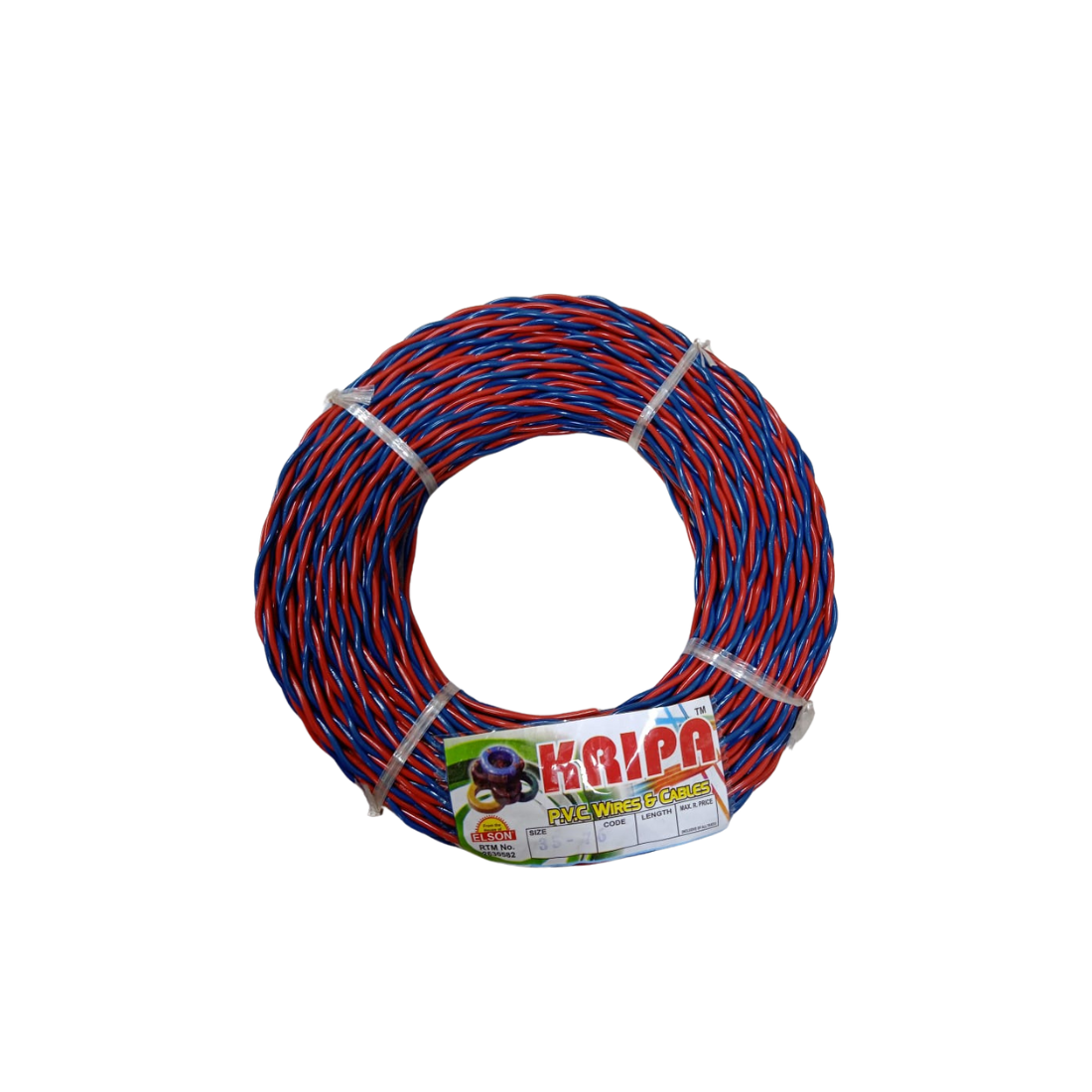 Kripa Aluminium Wire 41 Meter – 76 Gauge | Models 35x76, 40x76, 50x76 | Lightweight Flexible Wire for Electrical & Industrial Use