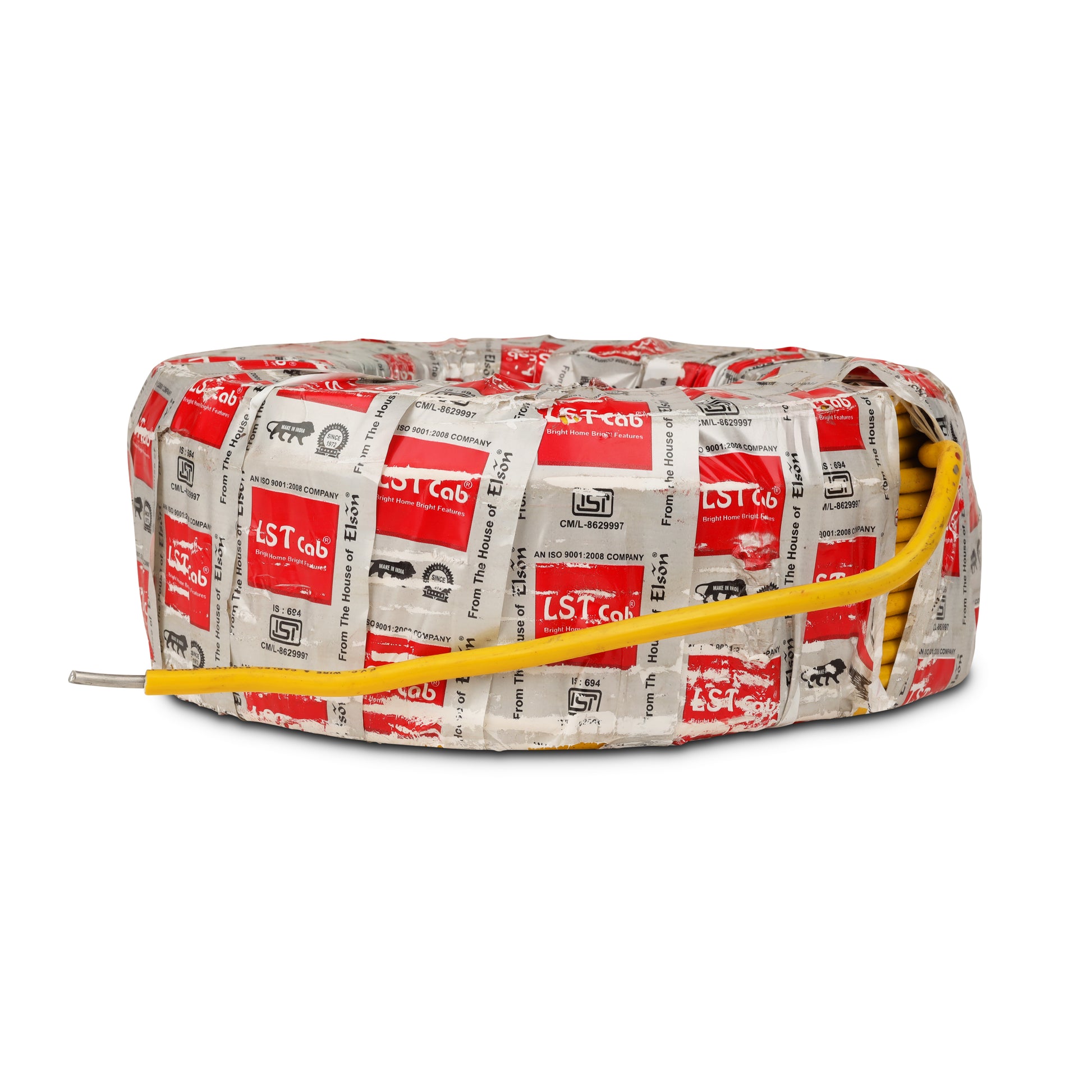 LST Aluminium Single Core Wire – 91 MTR | 4mm to 12mm | Gauge 80 to 160 | High Conductivity Alloy Wire