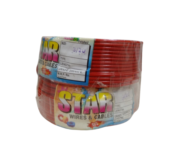 STAR Aluminium Single Core Wire – High-Quality Alloy Wire | Sizes: 3/20, 7/19, 7/20, 7/18, 7/16 | 65m & 91m Lengths