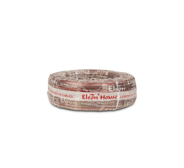 Nitsi 2 Core Parallel Speaker Wire – 76 Gauge Aluminium Cable | 45 Meter Roll | Sizes: 14x76, 23x76, 40x76