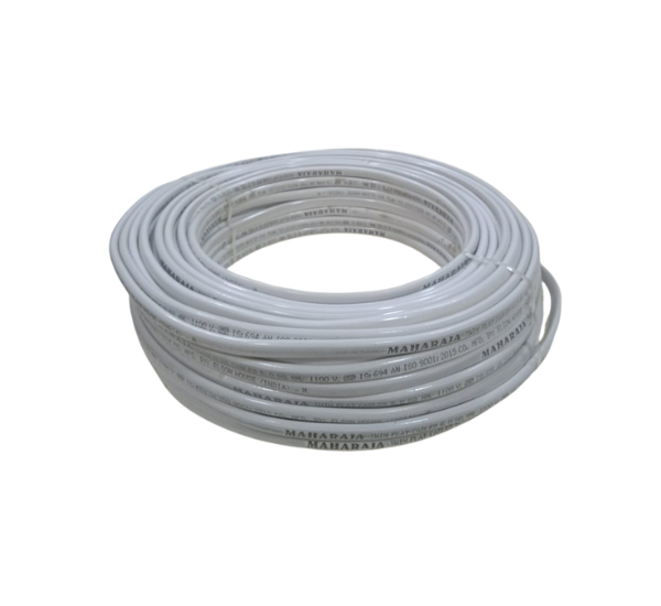 Maharaja Aluminium Two Core Service Cable Flat Wire – 72 Meter | 4mm to 12mm | Heavy-Duty Wire for Electrical Use
