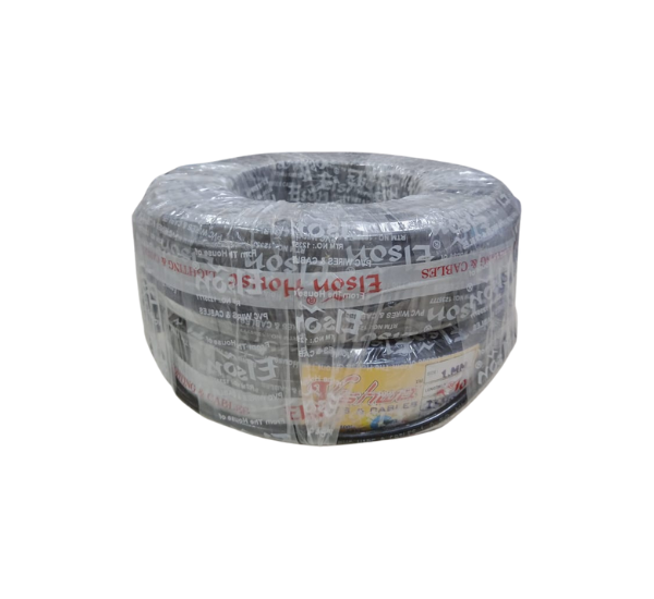 Vishwa Round Copper Wire 2 CORE (0.75mm–4mm) – 91 Meter Roll | Flexible Electrical Cable for Domestic & Industrial Use