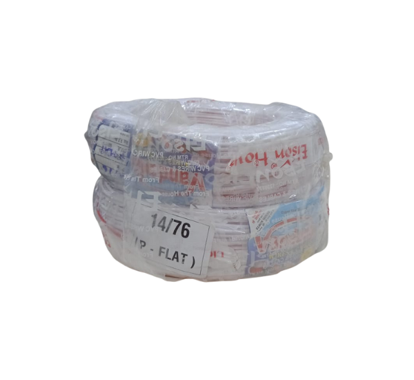 Vandana 2 Core Parallel Copper Wire – 91MTR (14x76, 23x76, 40x76) | Pure Copper Flexible Cable
