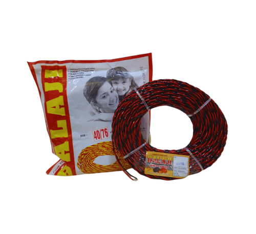 Balaji Pure Copper Wire 72 Meter – 76 Gauge | Models 14x76, 23x76, 40x76 | High Conductivity Flexible Wire for Electrical Use