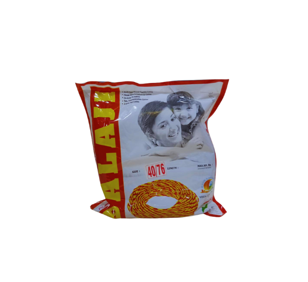 Balaji Pure Copper Wire 72 Meter – 76 Gauge | Models 14x76, 23x76, 40x76 | High Conductivity Flexible Wire for Electrical Use