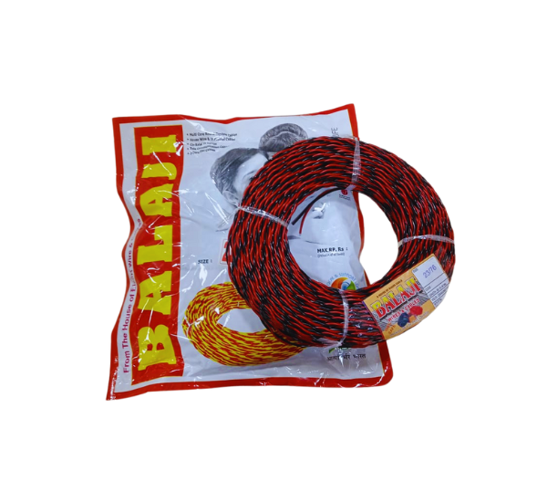 Balaji Pure Copper Wire 72 Meter – 76 Gauge | Models 14x76, 23x76, 40x76 | High Conductivity Flexible Wire for Electrical Use